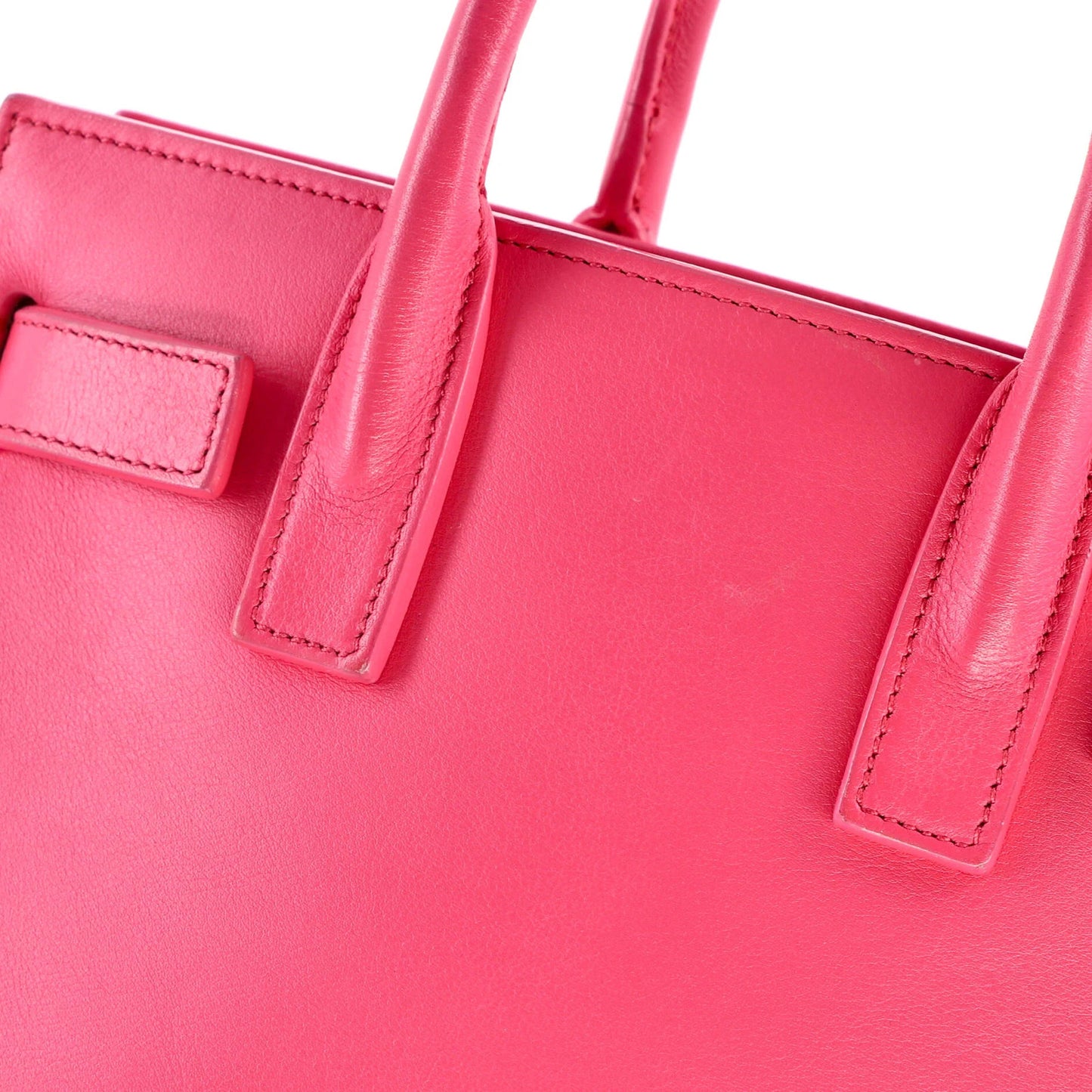 Saint Laurent Sac De Jour Bag Leather Nano