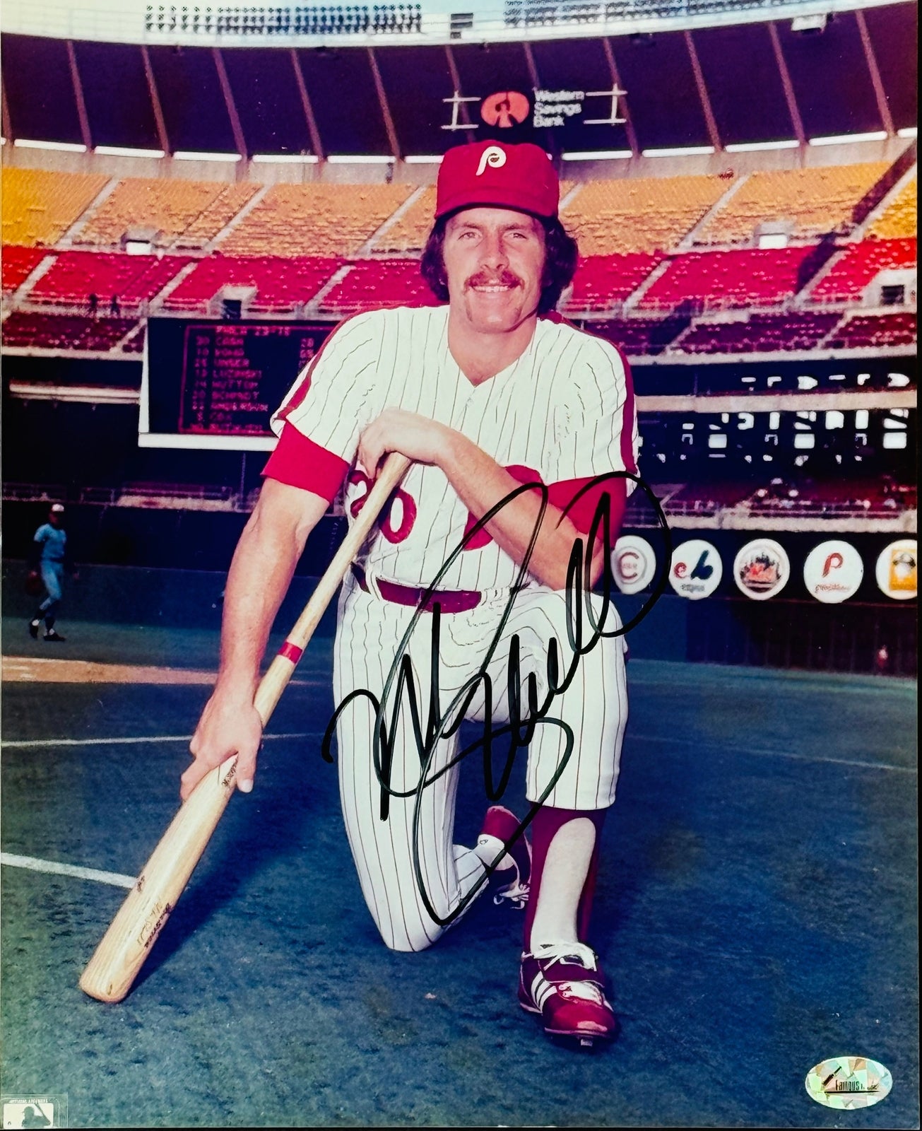 Mike Schmidt Autographed 8X10 Baseball Photo