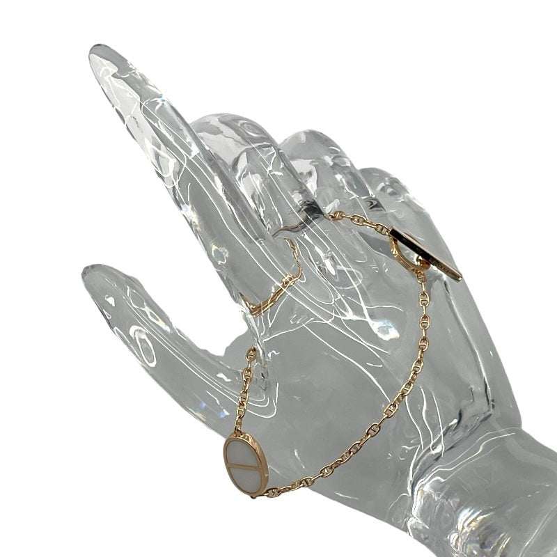 Hermes Chaine D'Ancre Verso Bracelet K18