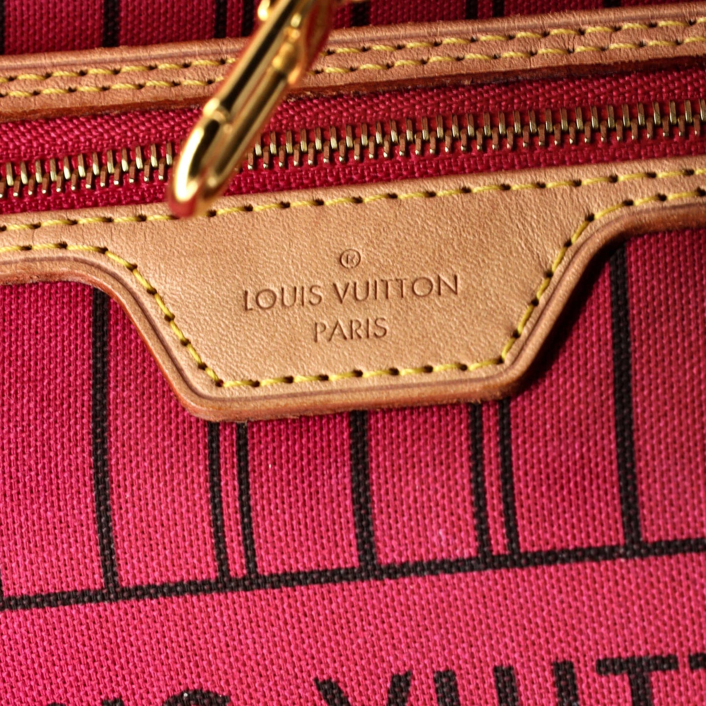 Louis Vuitton Neverfull Nm Tote Monogram Canvas Mm