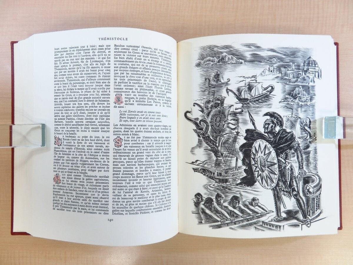 Plutarch Les Vies Des Hommes Illustres 3 Vols Complete 1967 1St Edition Limited