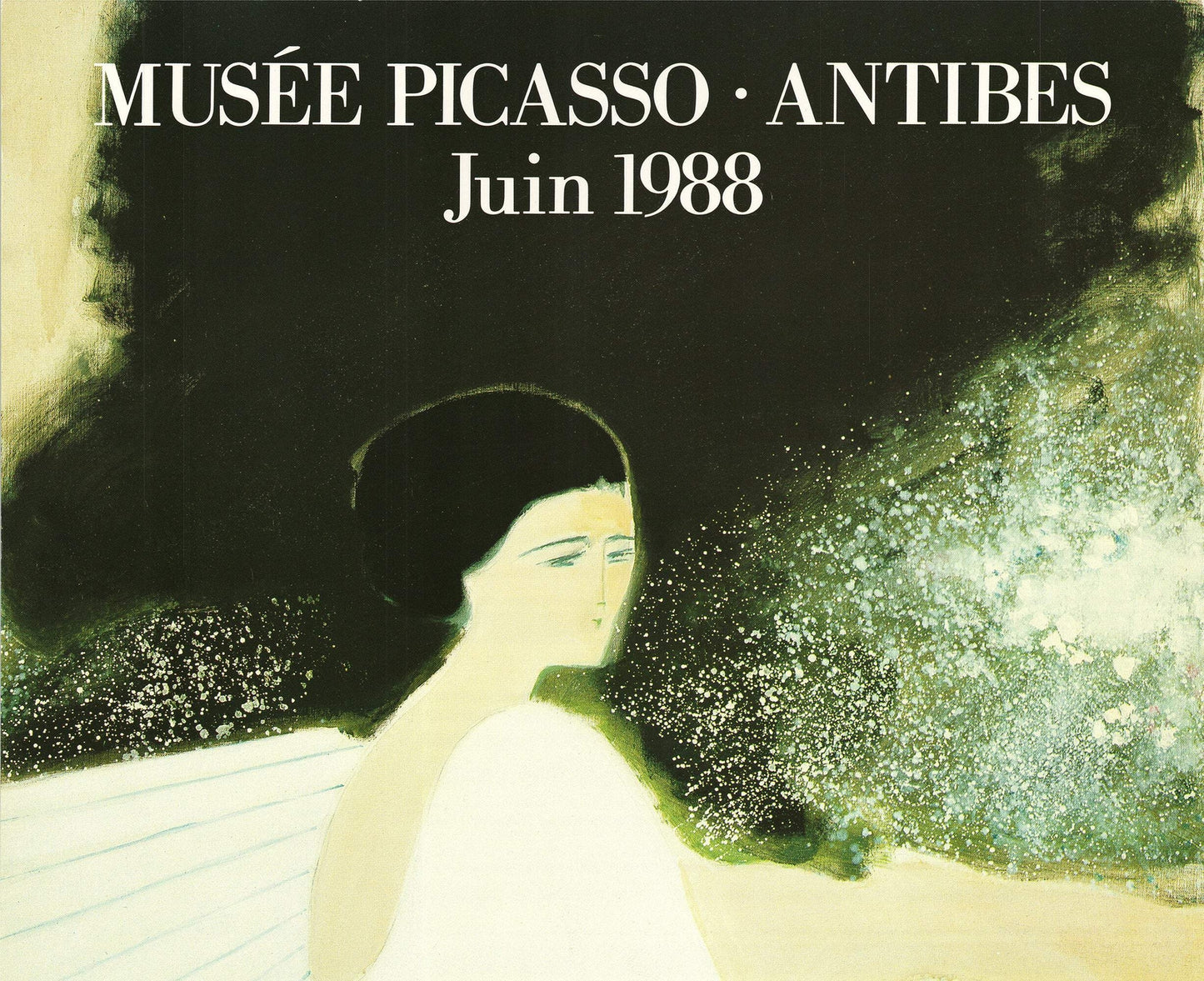 ANDRE BRASILIER Musee Picasso Antibes " Offset Lithograph