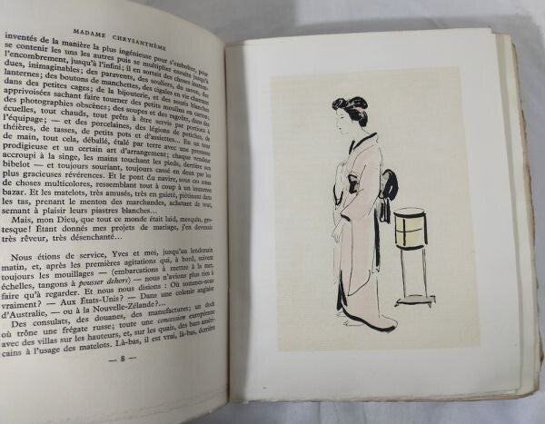 Madame Chrysantheme Pierre Loti/Foujita 1926 1St