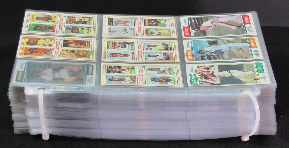 1974 Topps Baseball Complete Set +Traded & Team Checklist Set Winfield Rc 189318