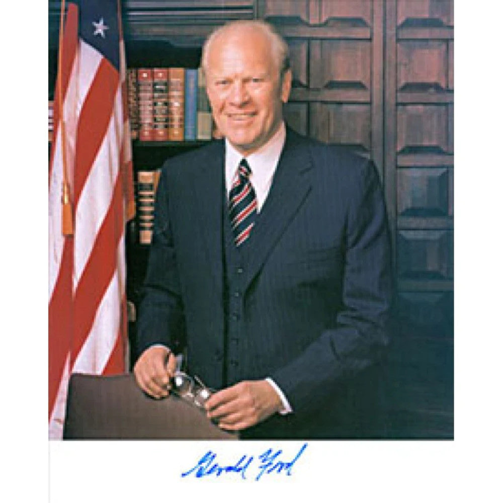 Gerald Ford 38Th President Autographed 8X10 Photo