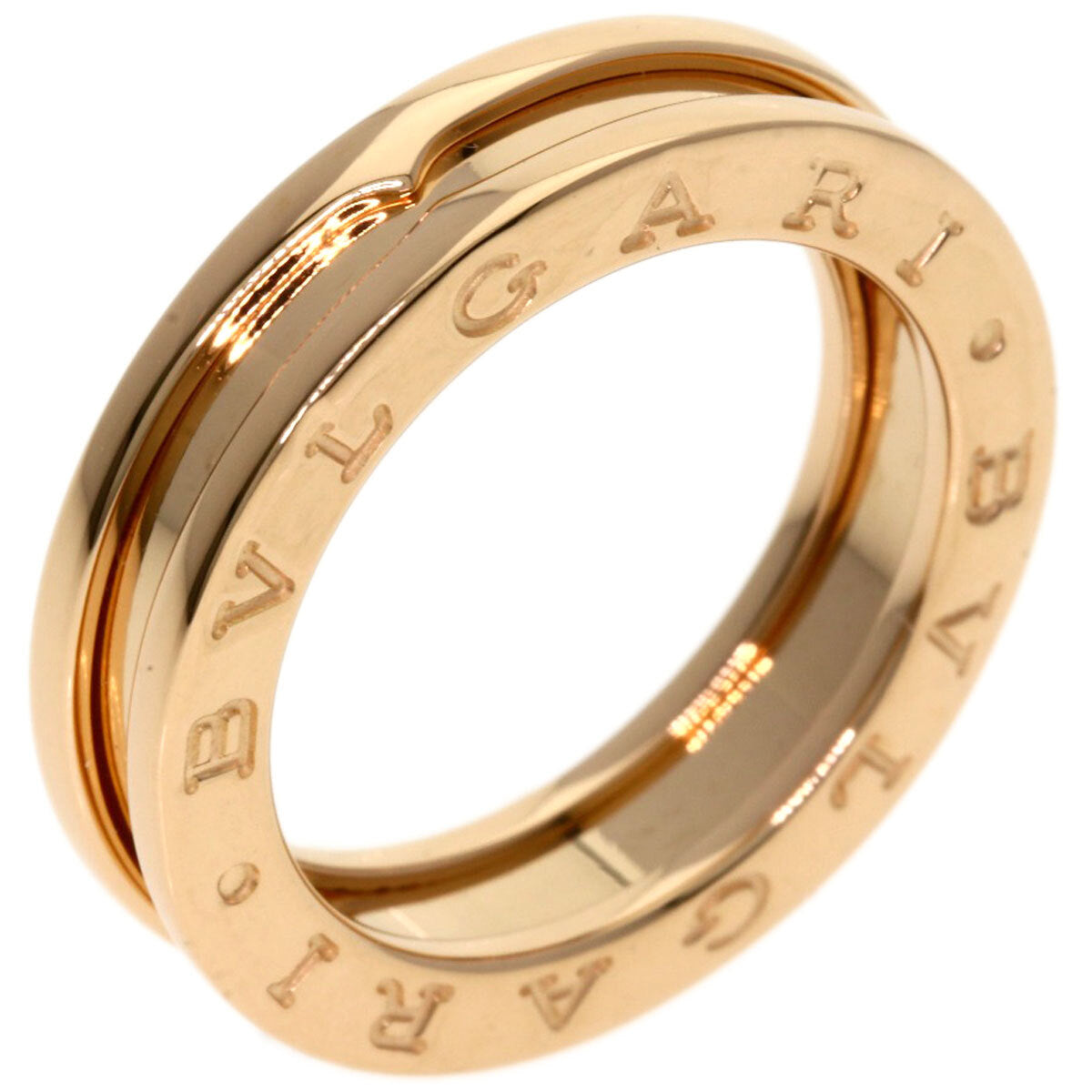 Bvlgari Ring B.Zero1 1 Band #51 K18 Pink Gold