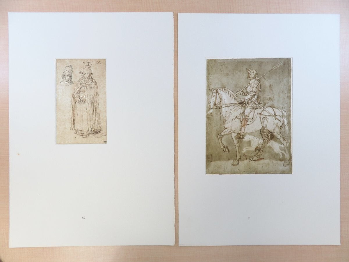 Dodici Acquarelli E Disegni Di Alberto Durer -