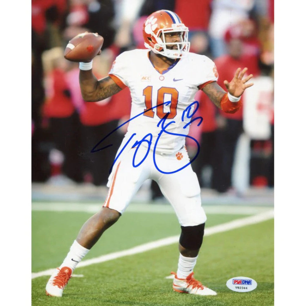 Tajh Boyd Autographed 8X10 Photo (Psa/Dna)