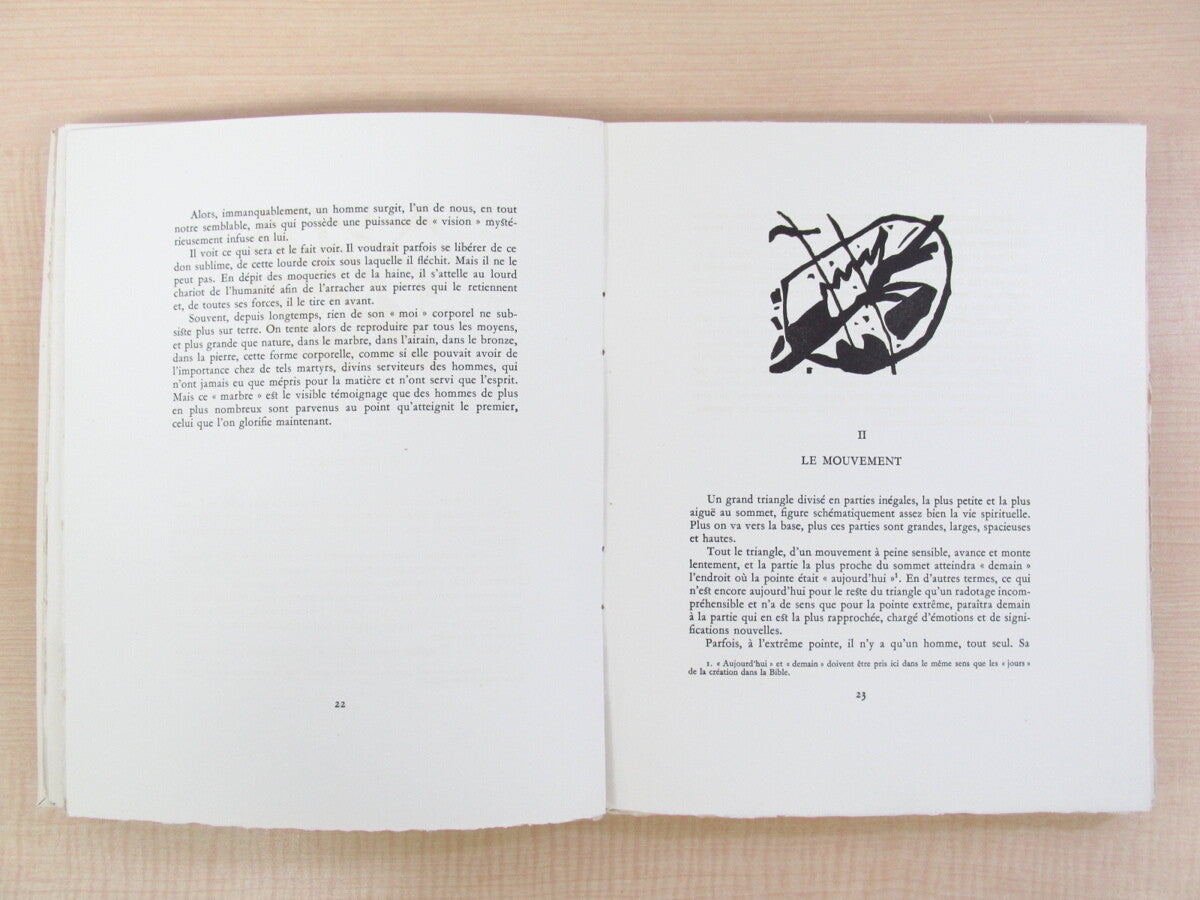 Kandinsky Wassily "Du Spirituel Dans L'Art" Rare