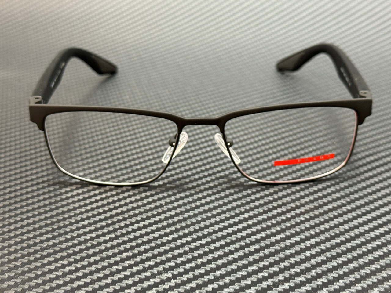 Prada Linea Rossa Ps 51Pv Dg01O1 Black Rubber