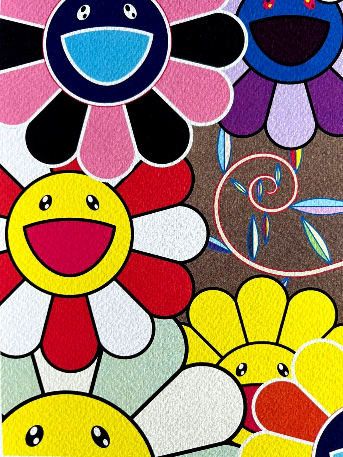 Takashi Murakami Lithograph Mori Art Coa Numbered