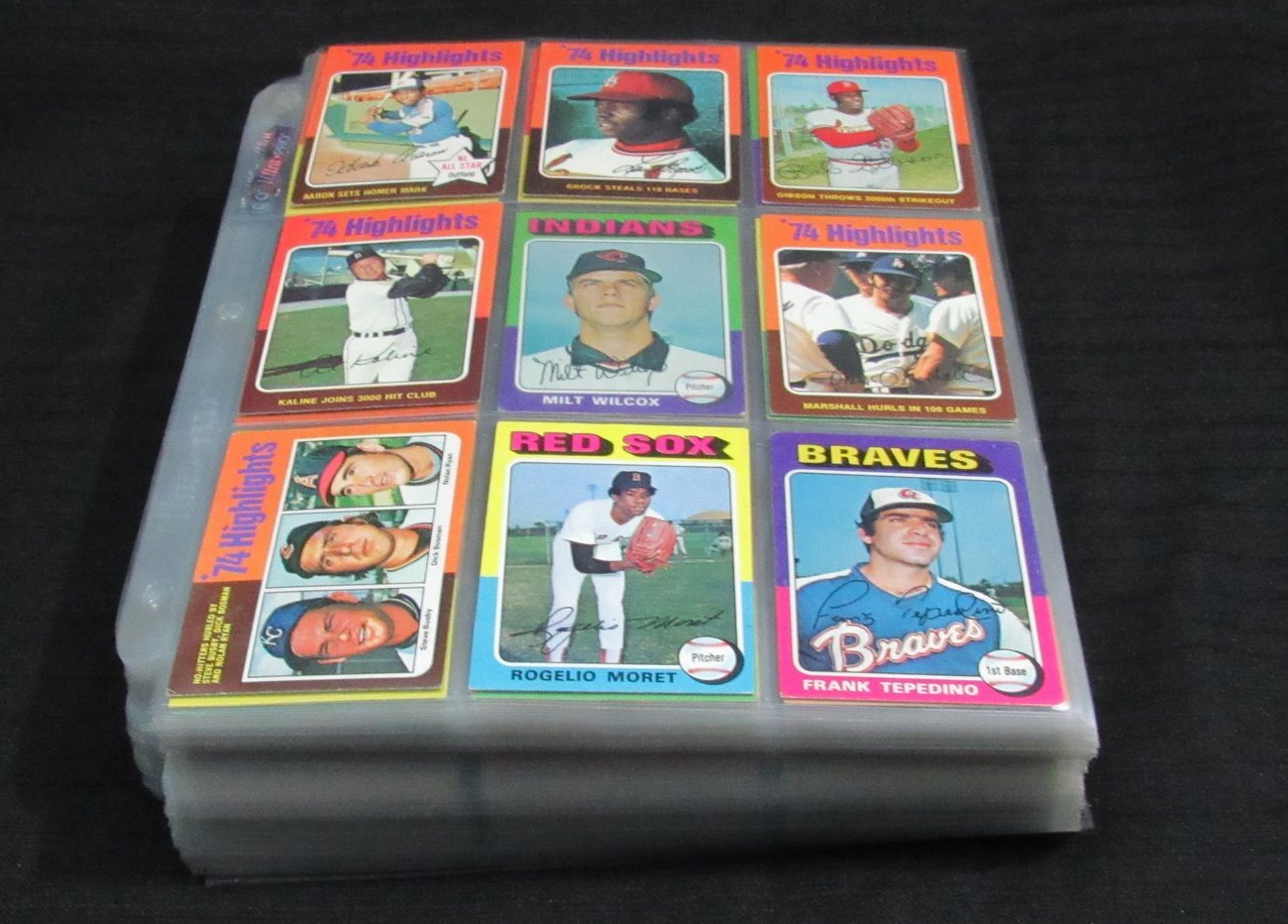 1975 Topps Baseball Card Complete Set (1-660)