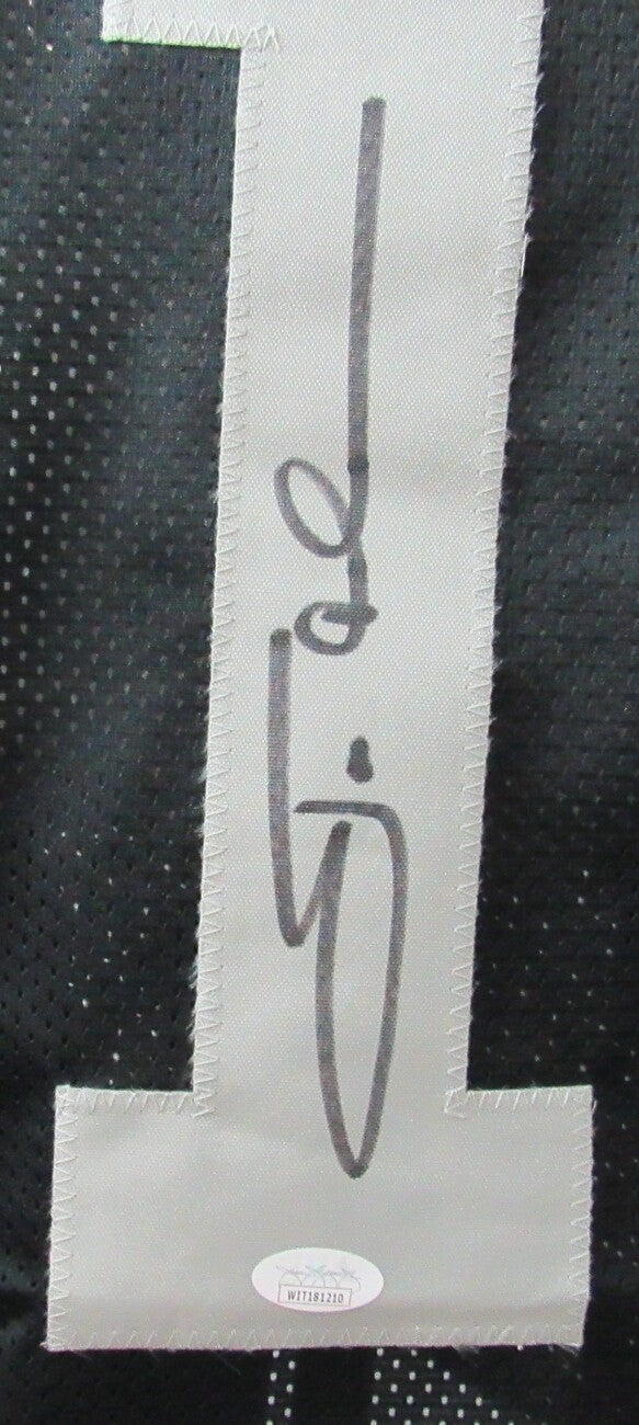 Jon Gruden Signed Las Vegas Raiders Just Win Baby Jersey Jsa Witness 156403