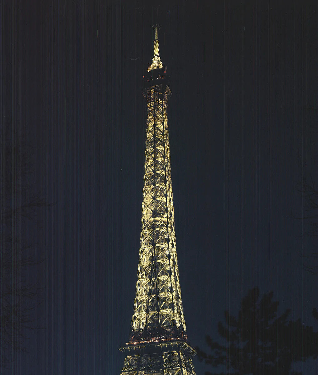 Winnie Denker L'Hiver La Tour Eiffel " Offset Lithograph Contemp