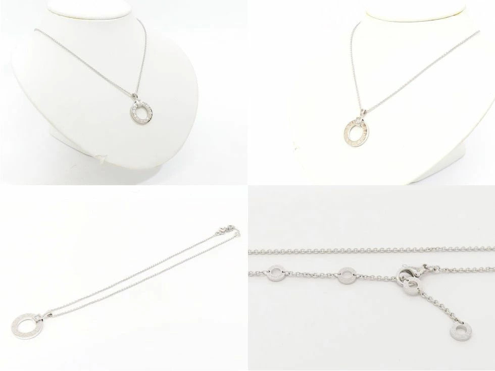 Bvlgari Bulgari Necklace K18Wg 1Pd