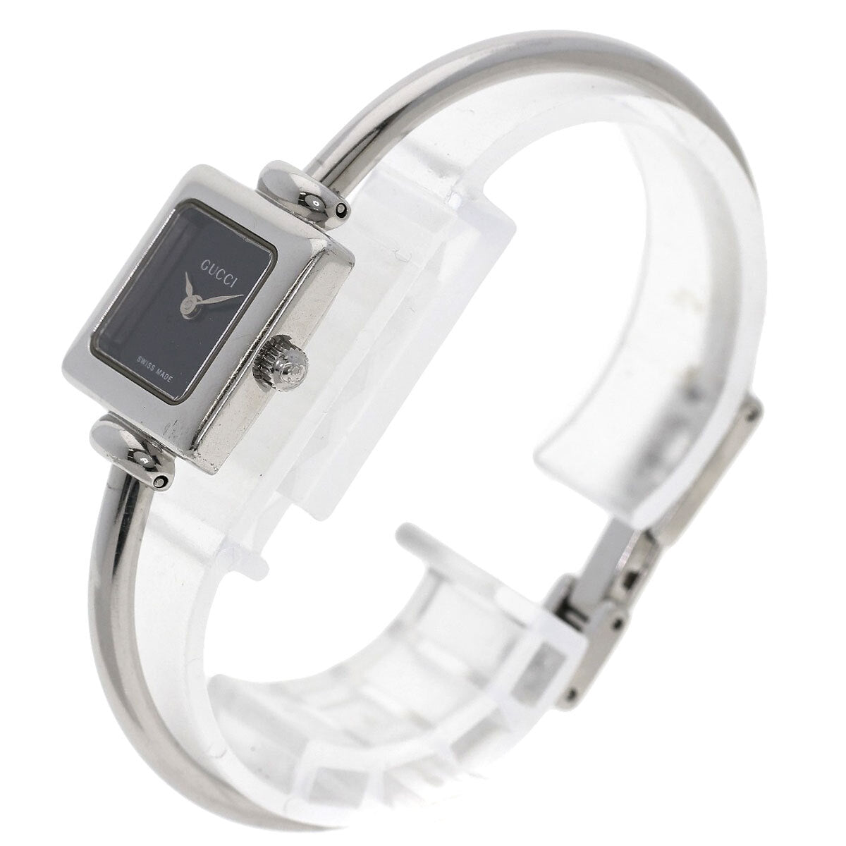 Gucci Square Face Watches 1900L Stainless Steel/Stainless Steel Ladies