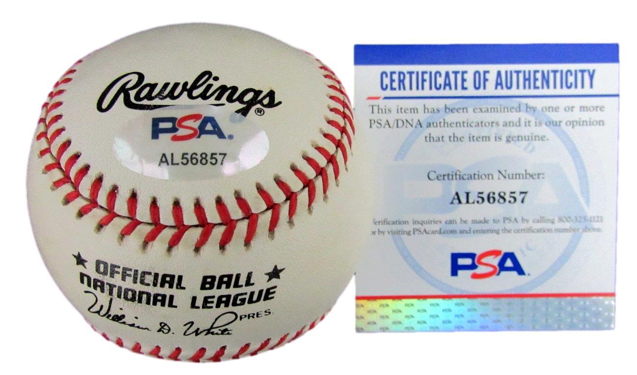 Mickey Stubblefield Signed Onl Baseball Negro League Kc Monarchs Psa/Dna