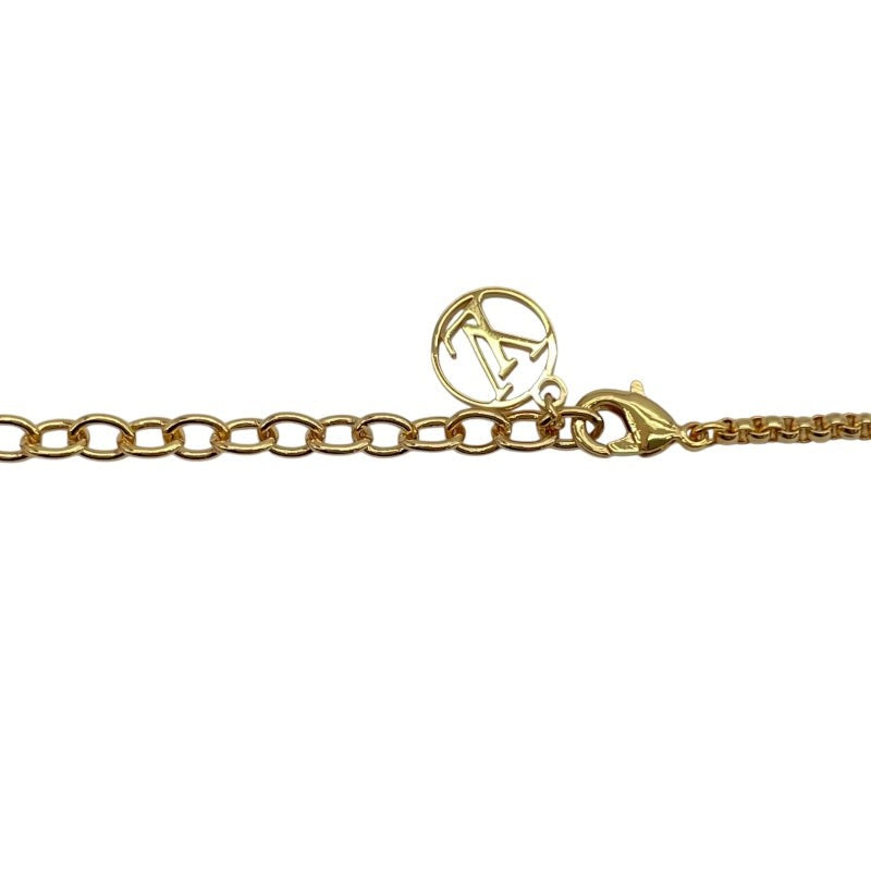 Louis Vuitton Louise By Night Gold Gp Rhinestone Necklace
