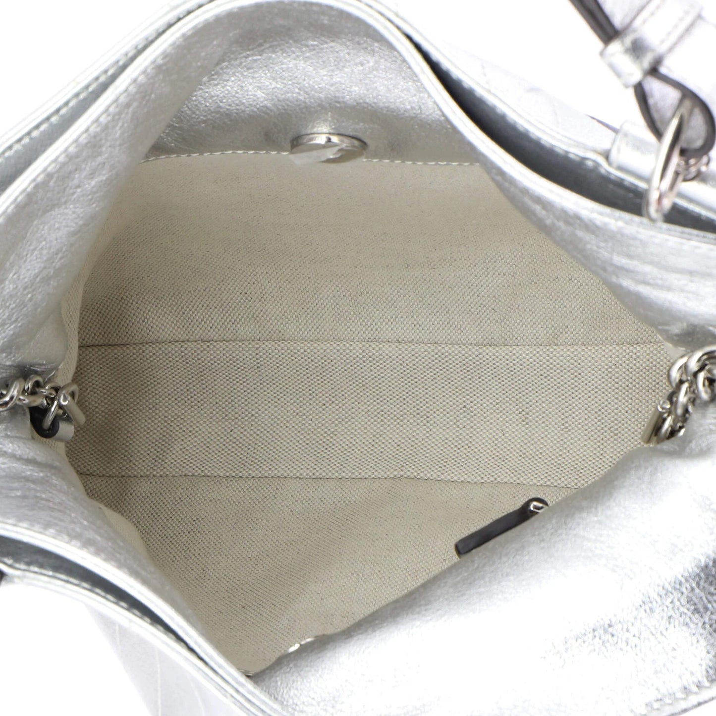 Gucci Blondie Nm Tote Diagonal Quilted Leather Small