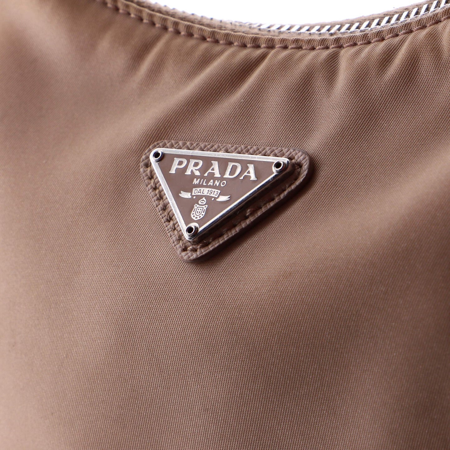 Prada Re-Edition 2005 Hobo Tessuto With Saffiano Leather Mini