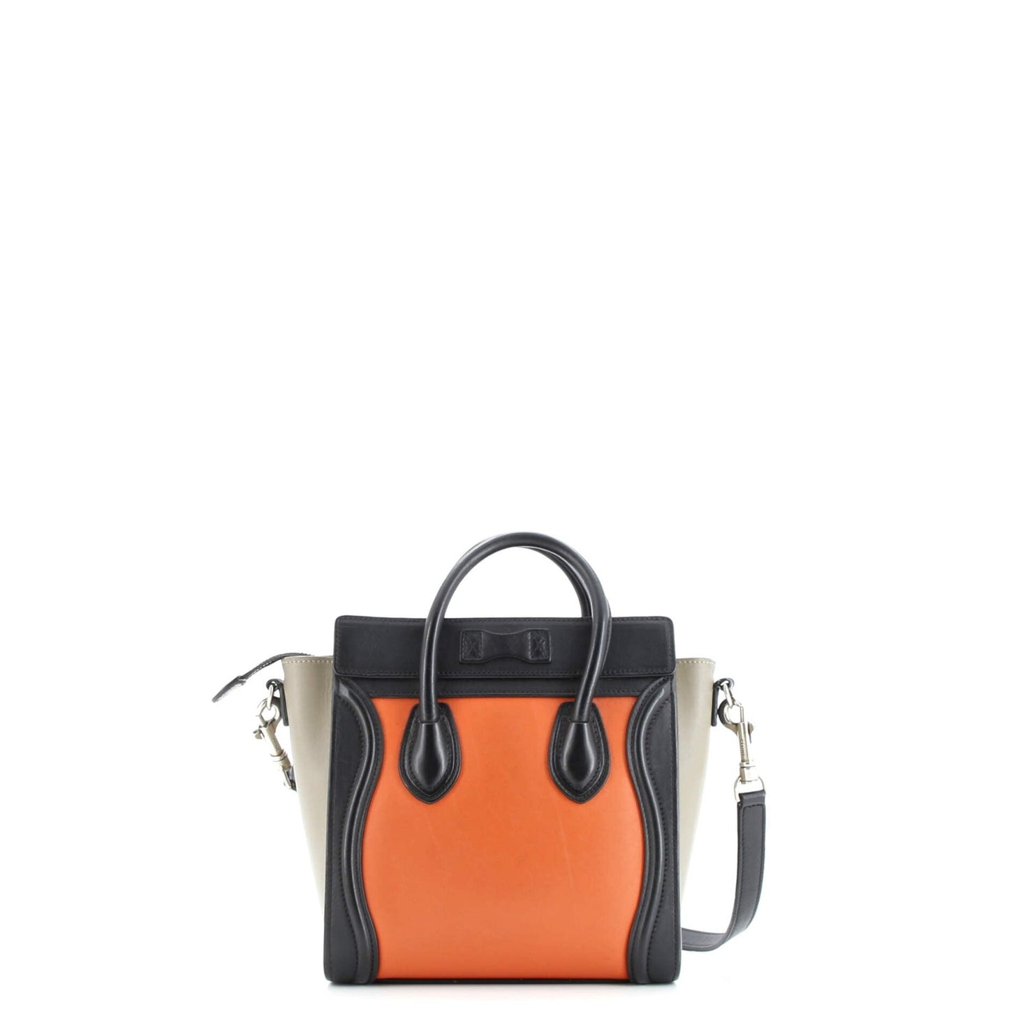 Celine Tricolor Luggage Bag Leather Nano