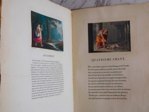 Jacques Delille L'Homme Des Champs 1805 Didot Hand-Colored Plates French Poetry