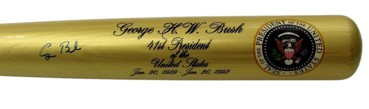 George H. W. Bush Signed/Autographed Cooperstown