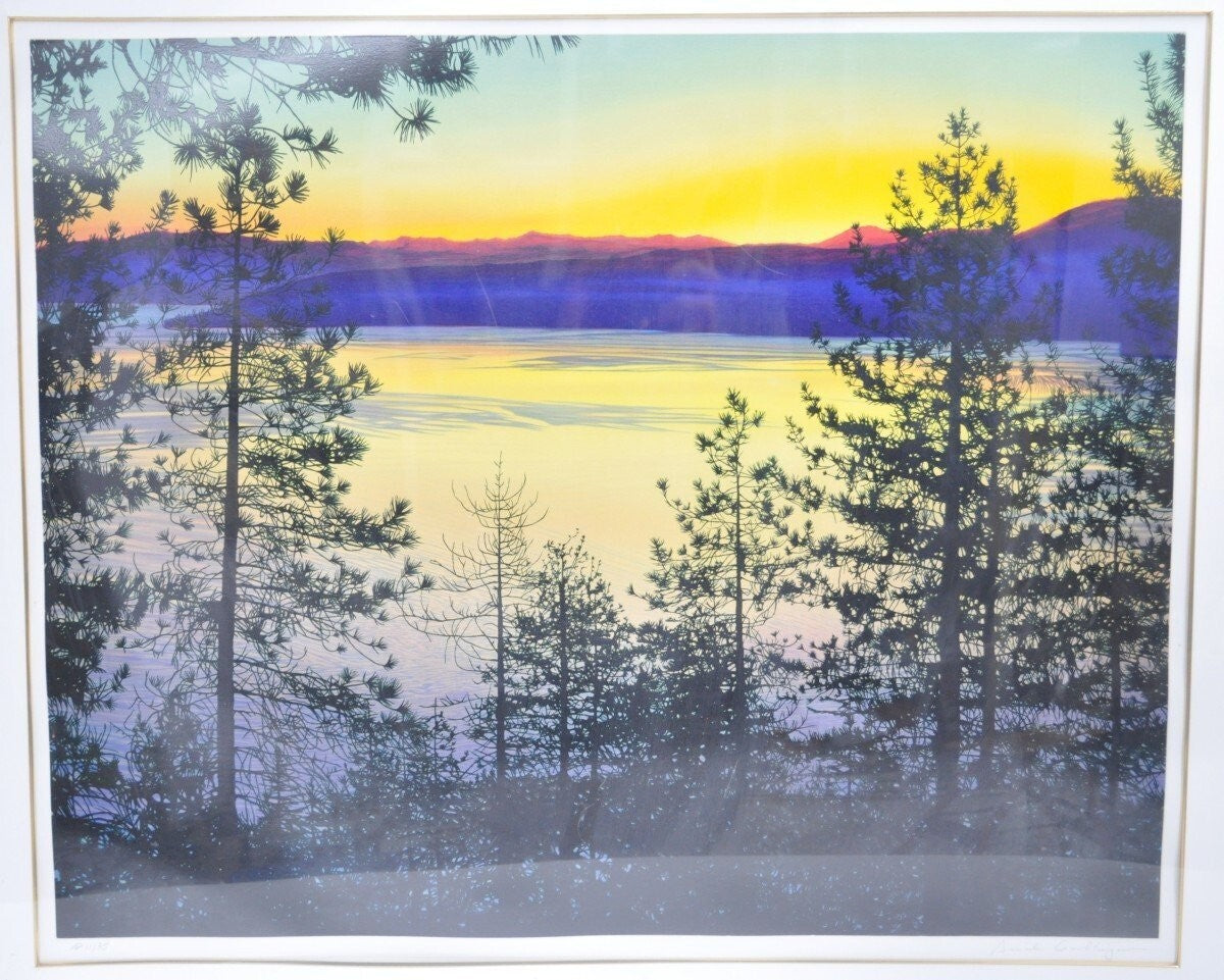 David Maes Gallegos "Lake Tahoe From Crystal Bay"