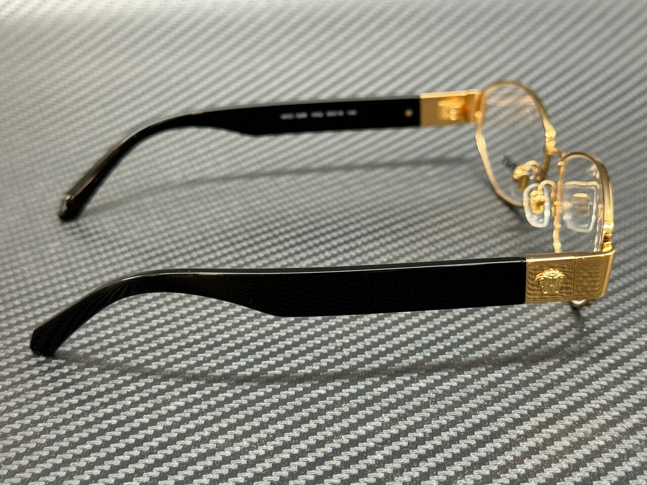 Versace Ve1298 1002 Gold Black Women'S 55 Mm