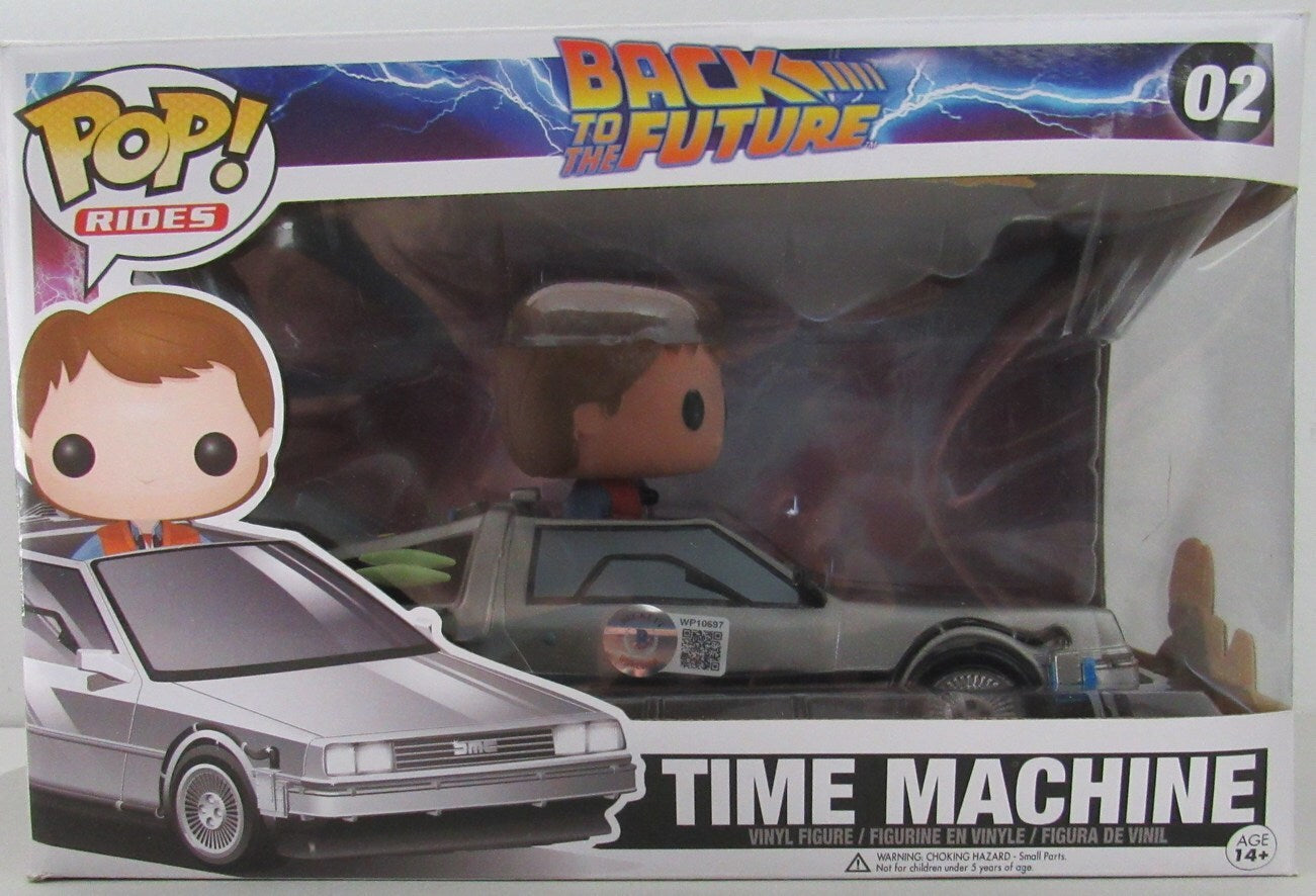 Michael J Fox Signed "Back To Future" Pop! Rides
