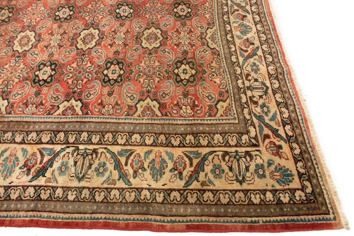 Antique Hand-Knotted Oriental Rug One-Of-A-Kind