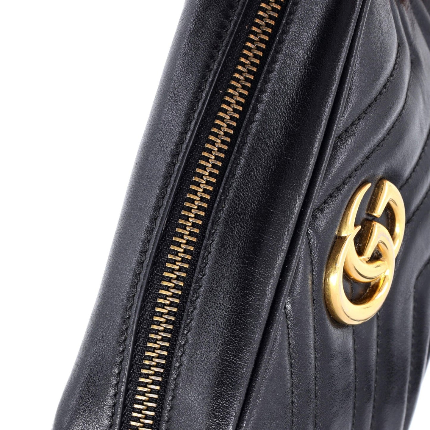 Gucci Gg Marmont Shoulder Bag Matelasse Leather Mini