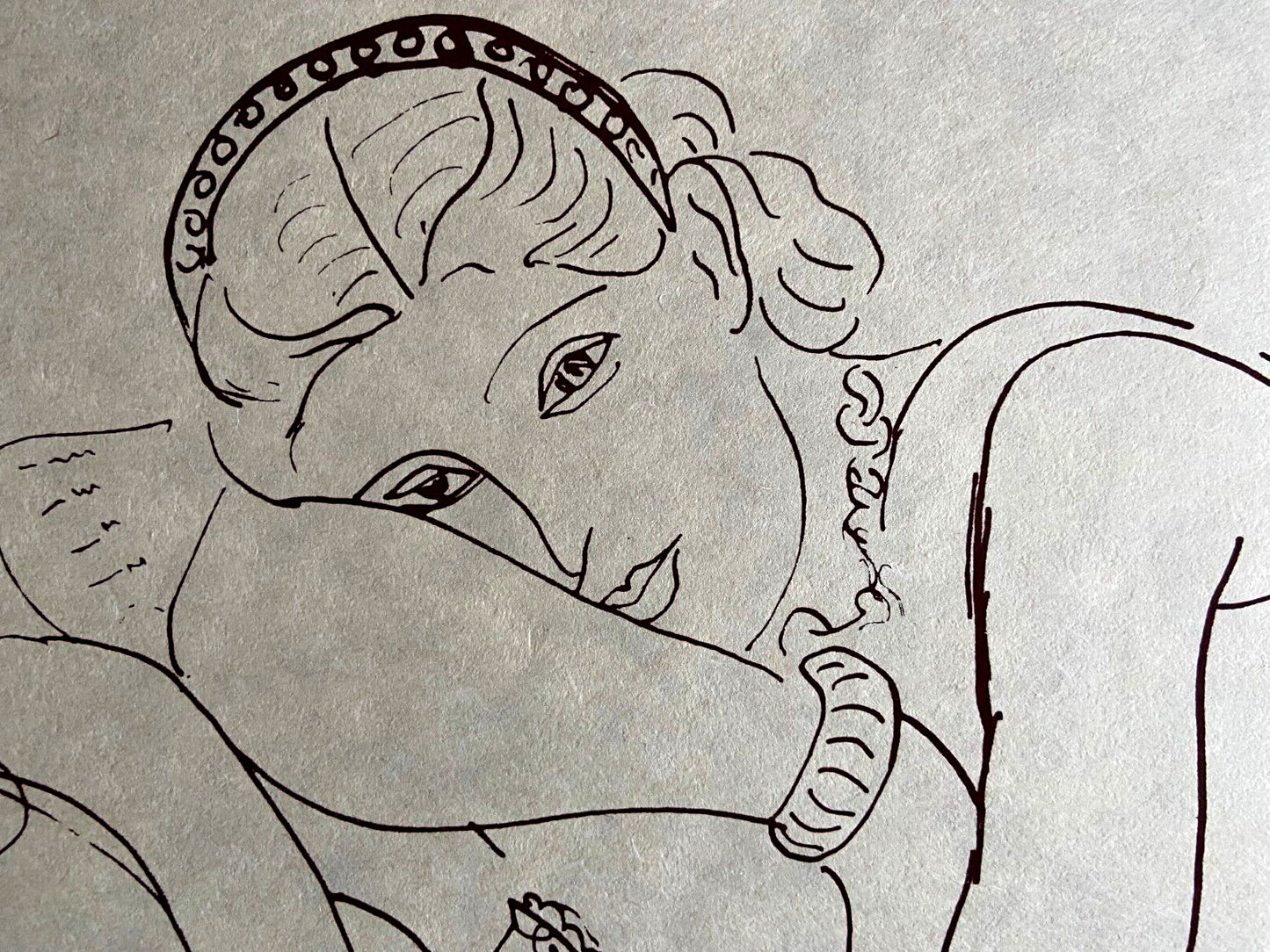 Henri Matisse Lithograph Hand Made Coa Signed