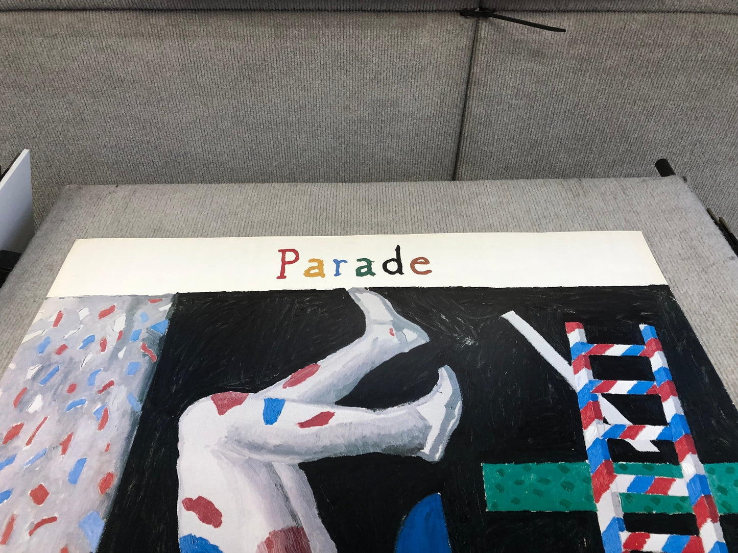 David Hockney Harlequin From Parade " Poster Pop Art Multicolor