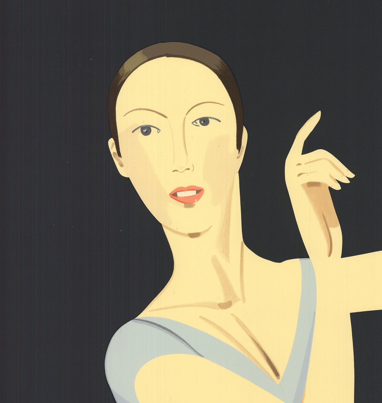 Alex Katz Sarah-American Dance Festival Signed " Serigraph Pop A