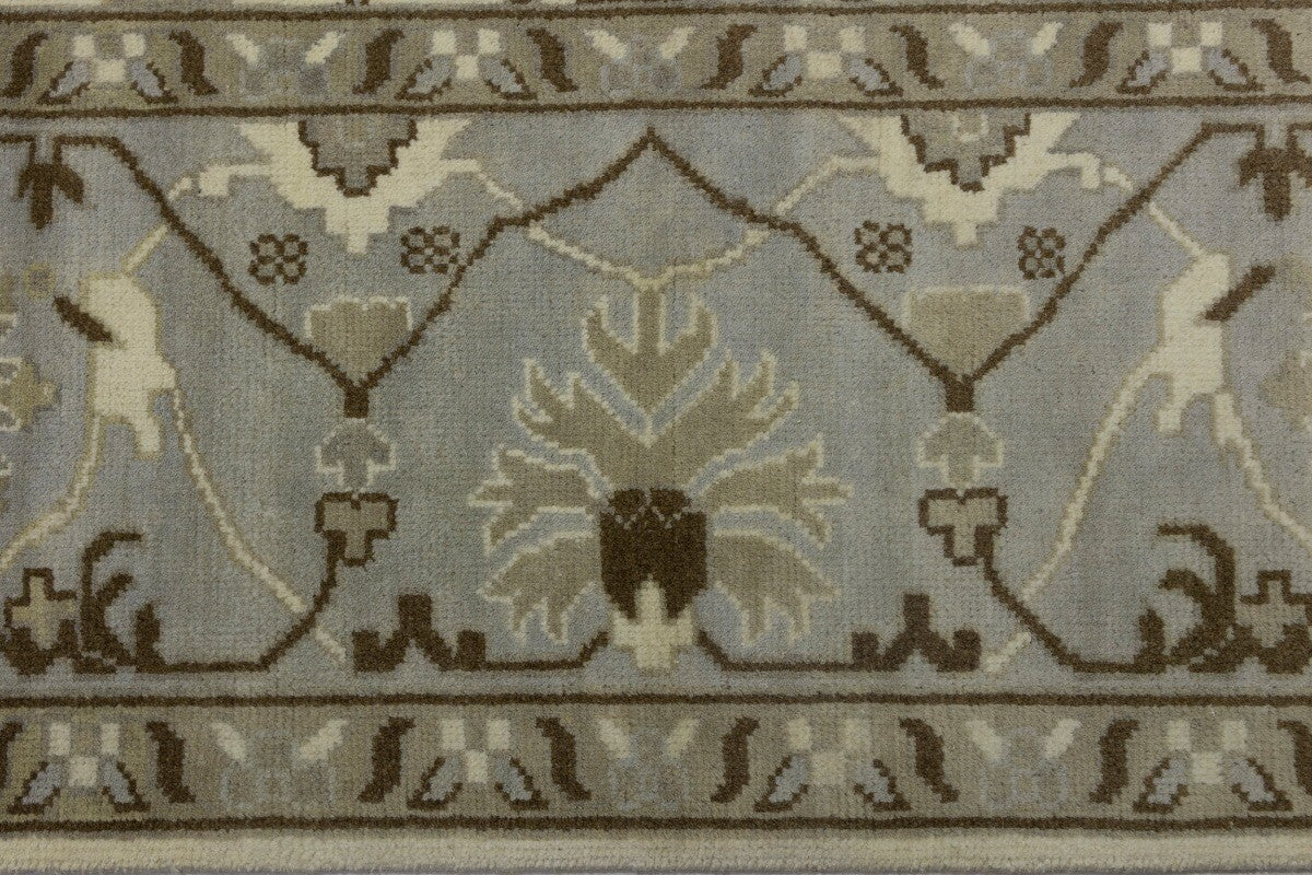 Handmade Wool Oushak Oriental Rug Extra Large