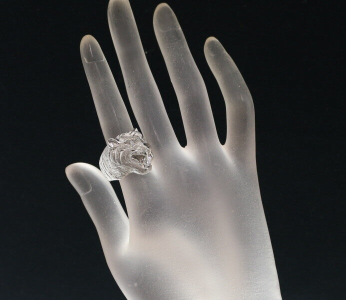 Diamond 0.48Ct Tiger Ring 50G 900 Platinum