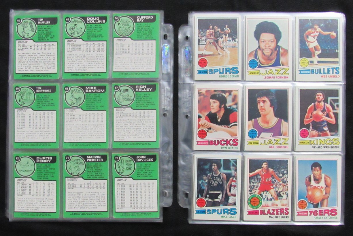 1977-78 Topps Basketball Complete Set (132)
