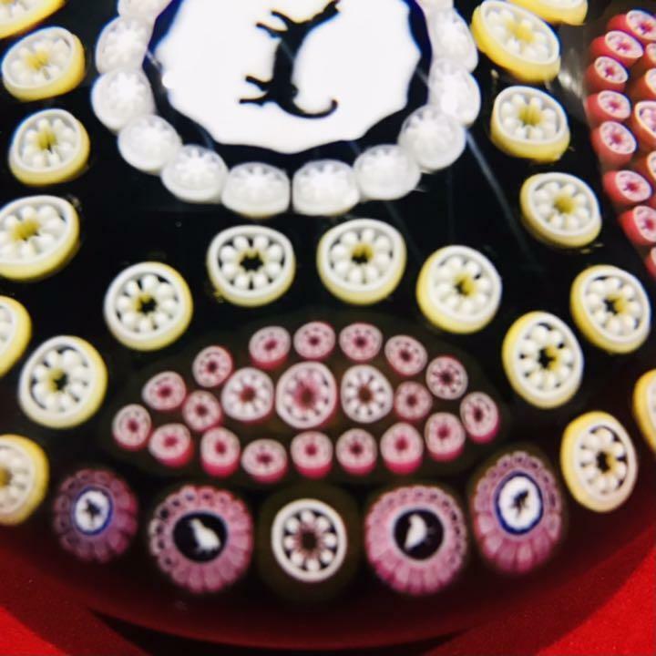 Baccarat Millefiori Paperweight 1978 Multiple