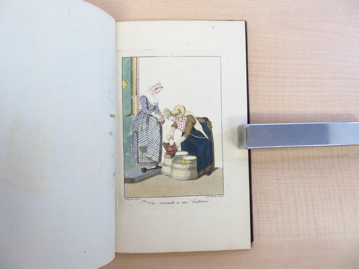 Costumes De La Hollande 19Th Dutch Folk Fashion Book Art Print C.G.Sulpke