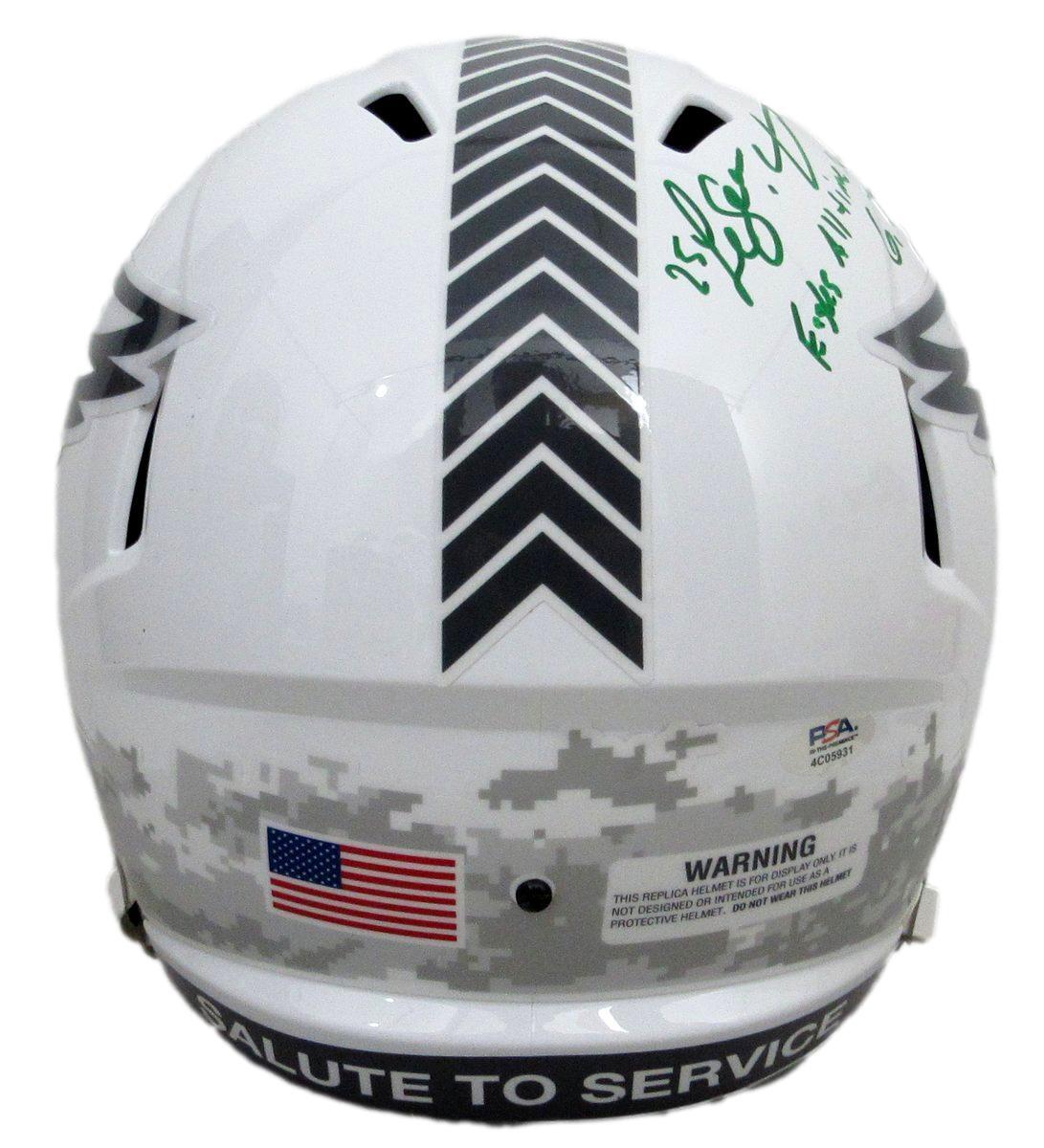 Lesean Mccoy Signed/Inscr Eagles Salute To