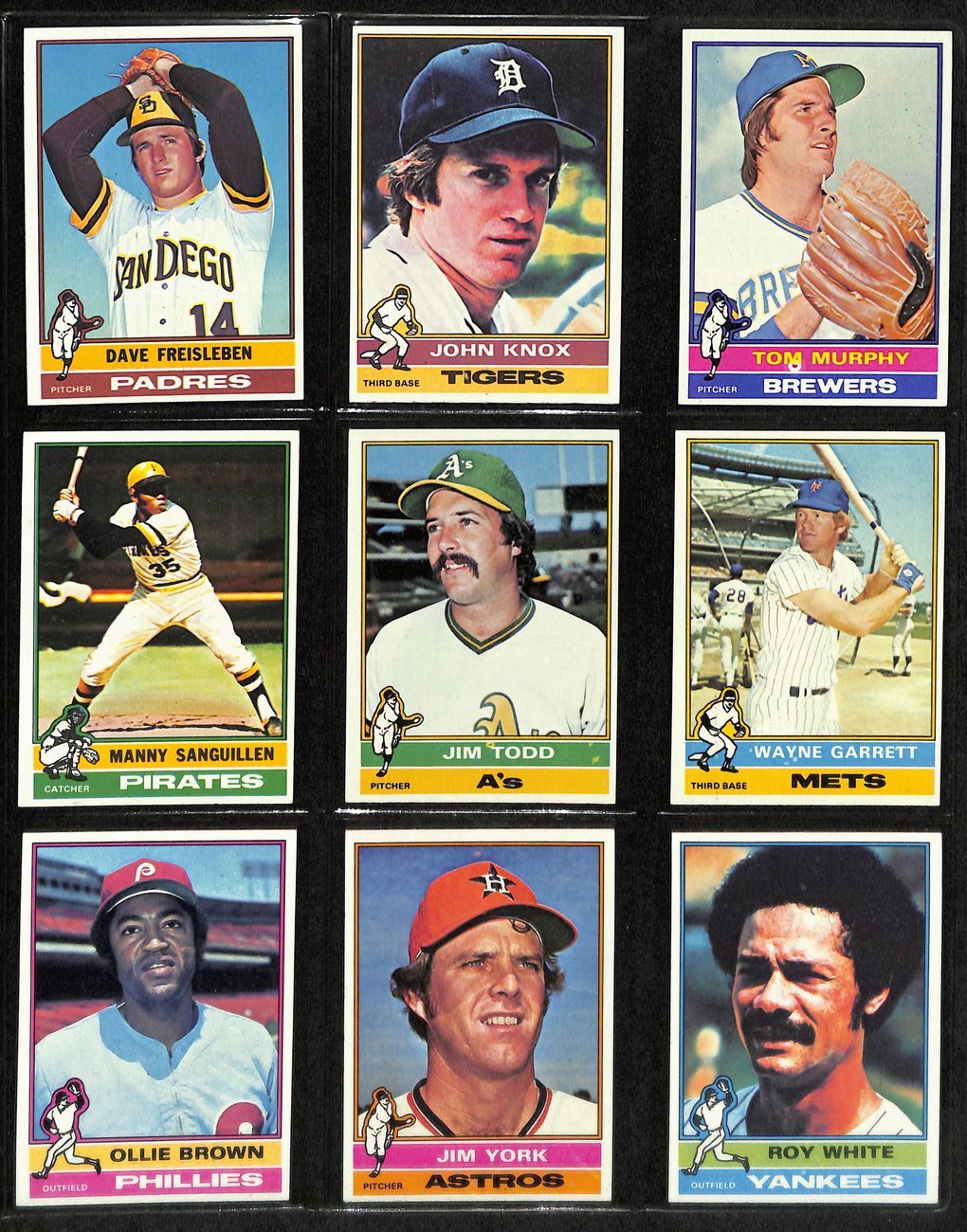 1976 Topps Baseball W/Traded Complete Set Brett