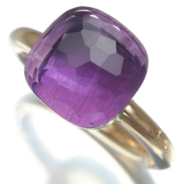 Pomellato Ring Nudo Amethyst Classic Eu49 18K 750