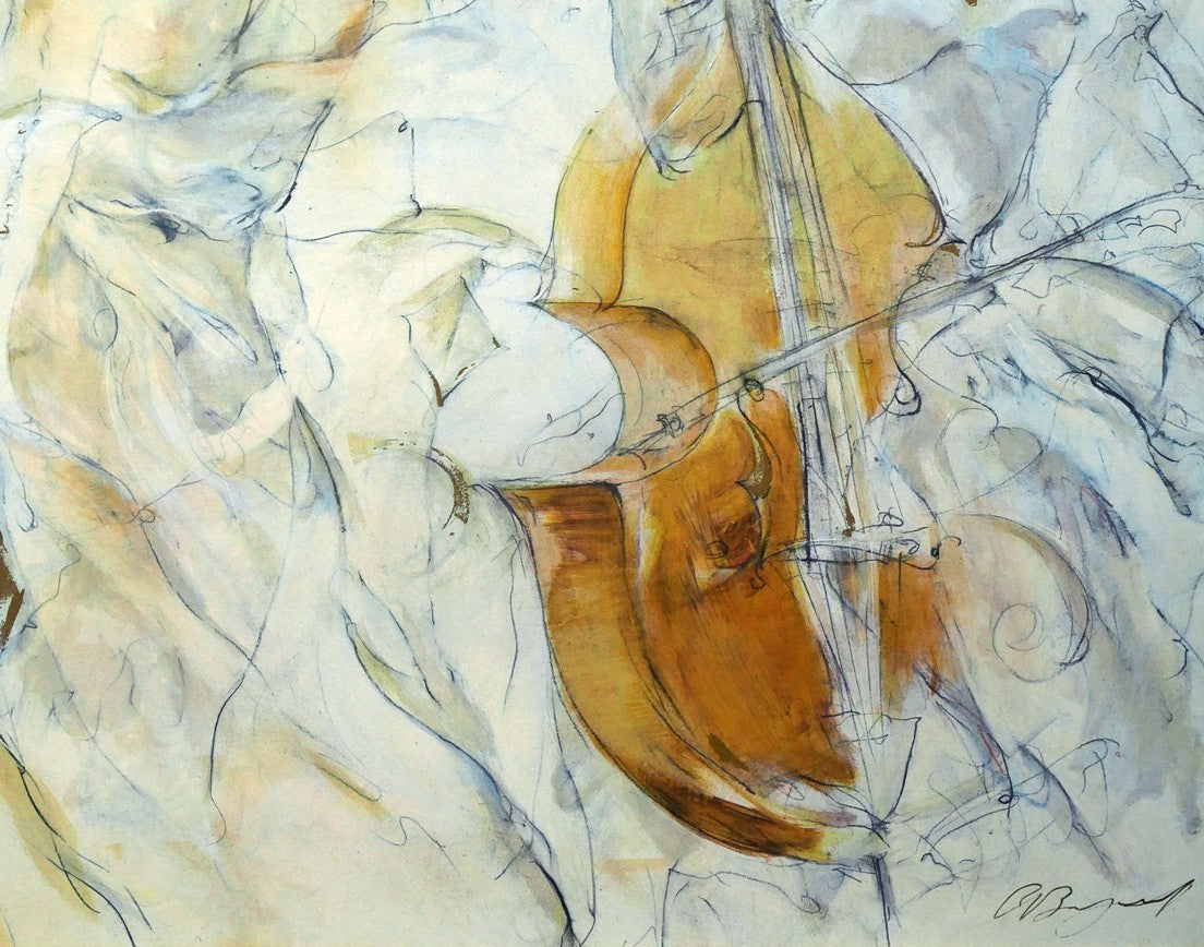 Gary Benfield Symphony Artist Proof Ap Signed Limited Edition Print W/ Framed
