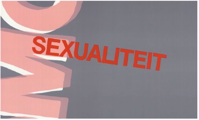 Kees Ruyter Gay Sexuality " Lithograph Contemporary Pink, Purple