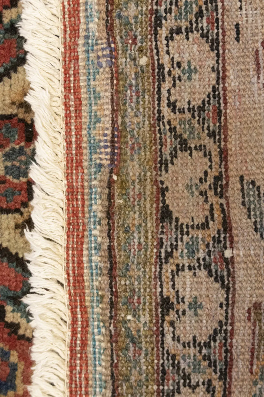Antique Hand-Knotted Oriental Rug One-Of-A-Kind