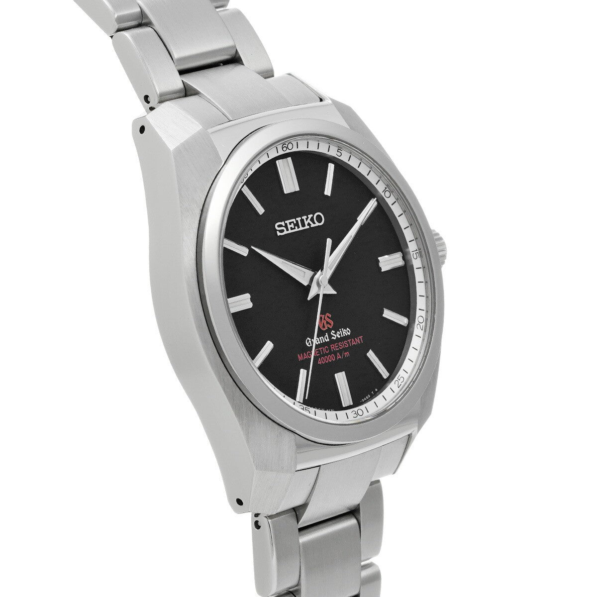 Grand Seiko 9F Quartz Sbgx293 Black Men'S Used Watch #4108