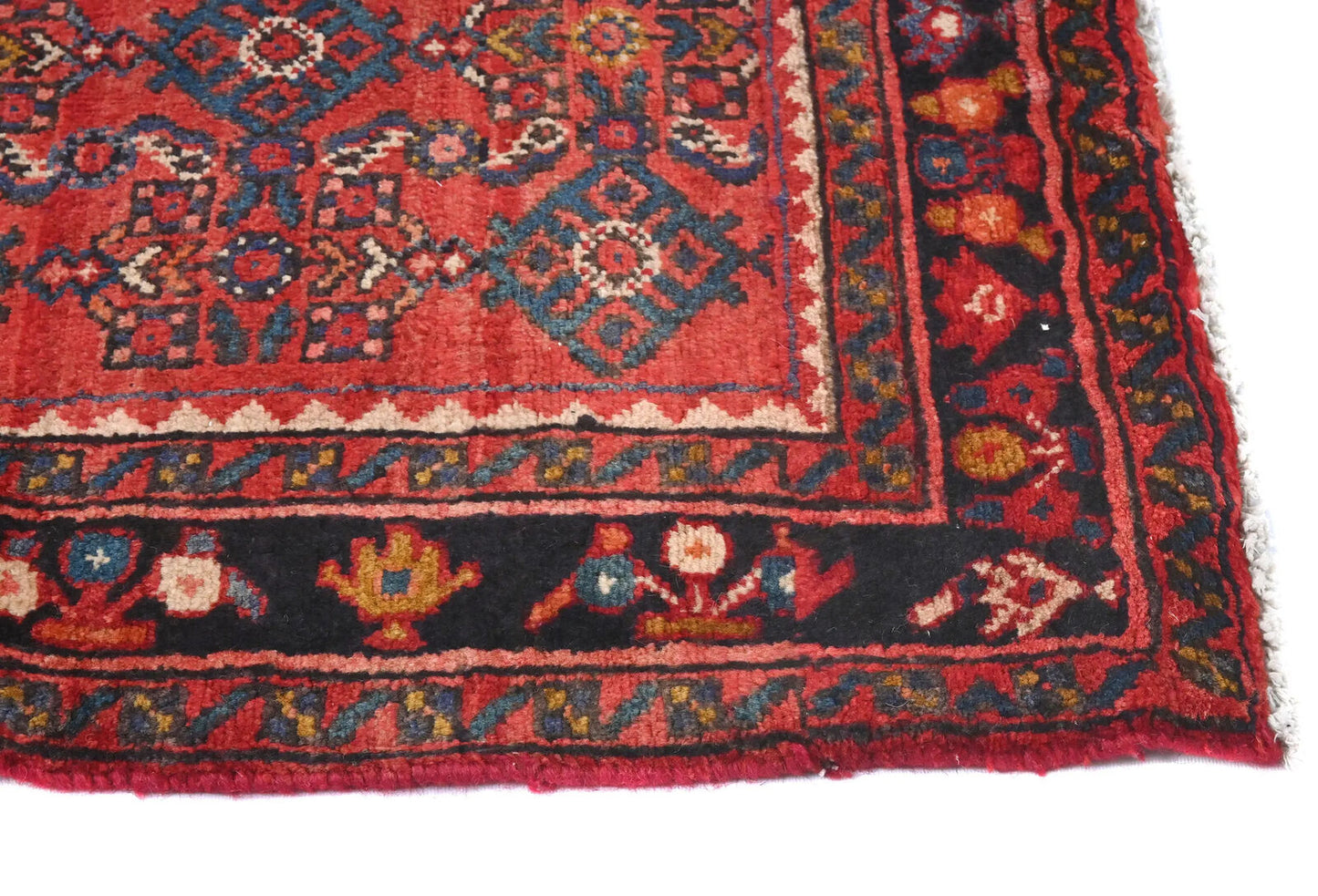 Tribal Oriental Runner Rug Allover Floral Style