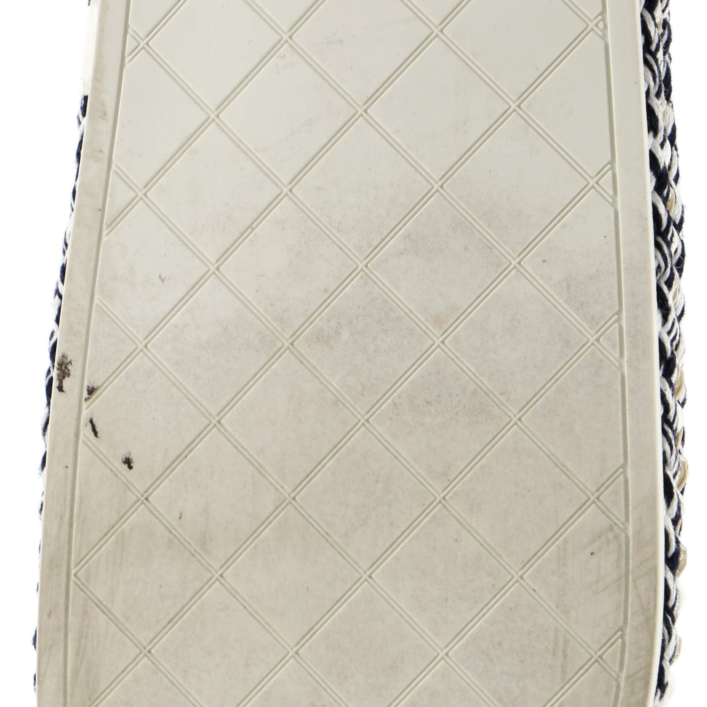 Chanel Women'S Cc Chain Sandals Braided Cord