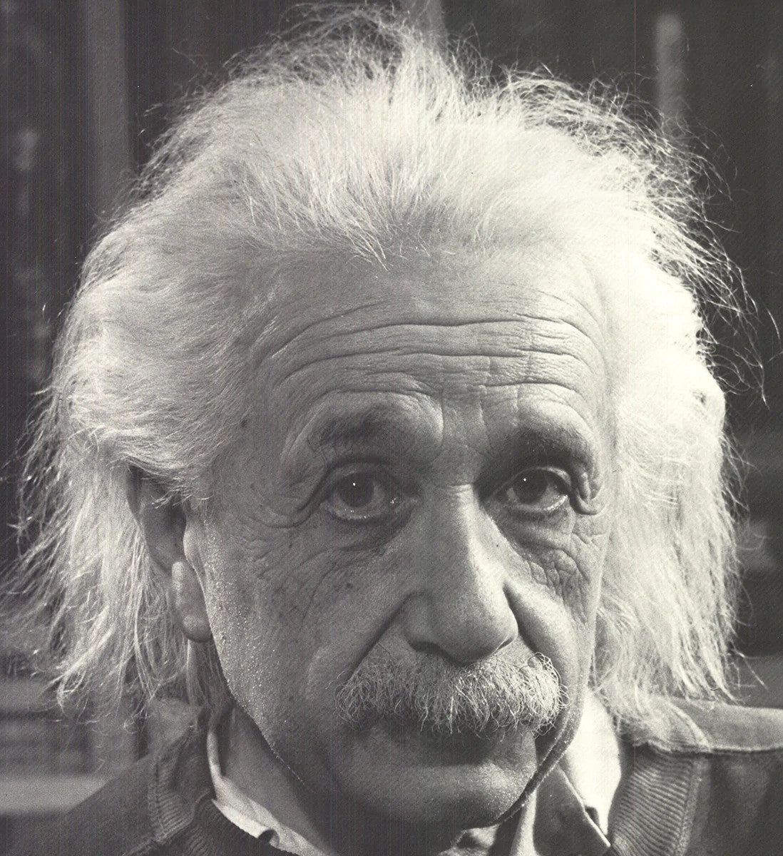 Philippe Halsman Einstein " Offset Lithograph Photography Black
